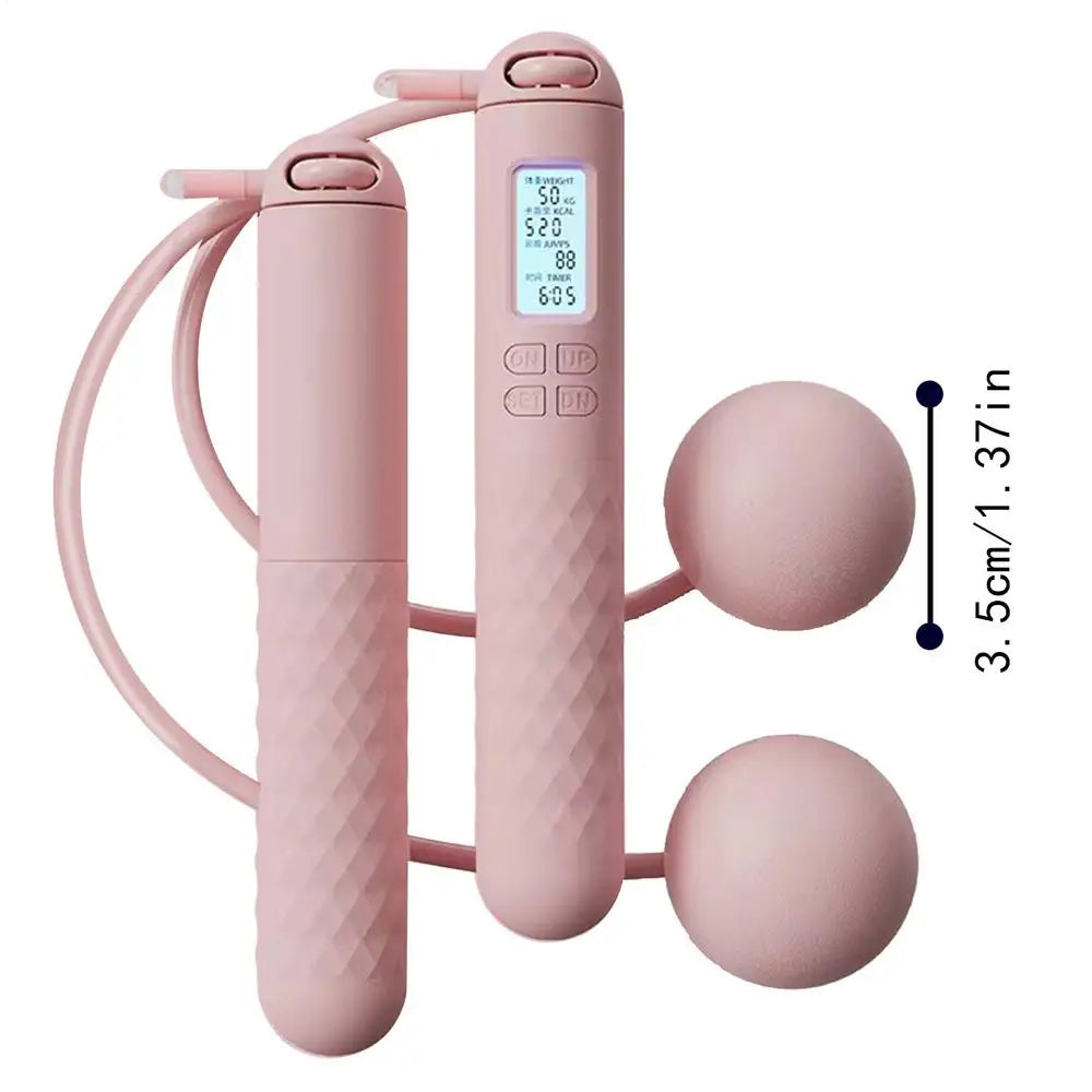 Ropeless Jump Rope Ball-Weighted Jump Ropes Adjustable Weighted Cordless Jump Rope Ball-Weighted Jumping Ropes for Men Women