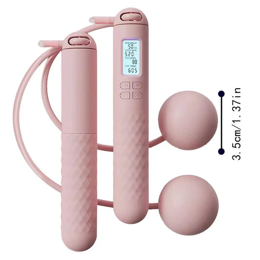 Ropeless Jump Rope Ball-Weighted Jump Ropes Adjustable Weighted Cordless Jump Rope Ball-Weighted Jumping Ropes for Men Women